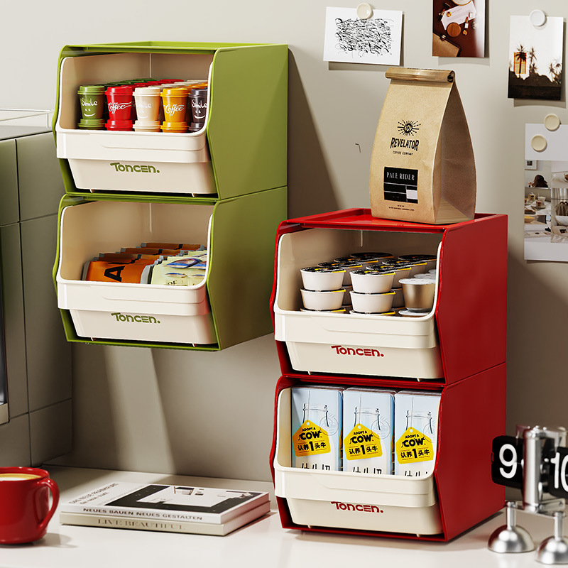 Coffee Capsule Holder - Держатель для кофейных капсул, сложенный настольный