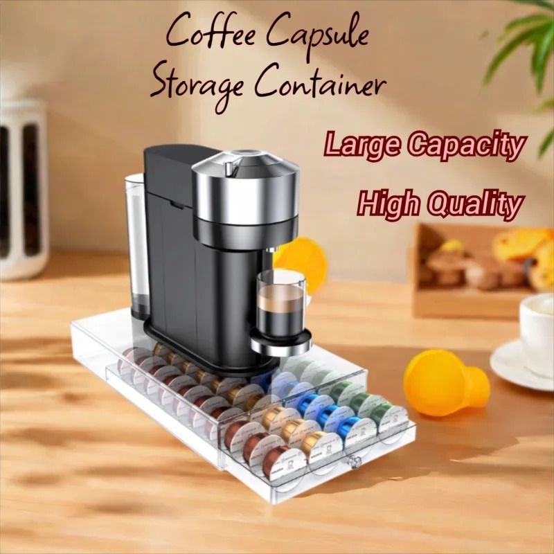 Coffee Capsule Holder - 40 шт., держатель для капсул для