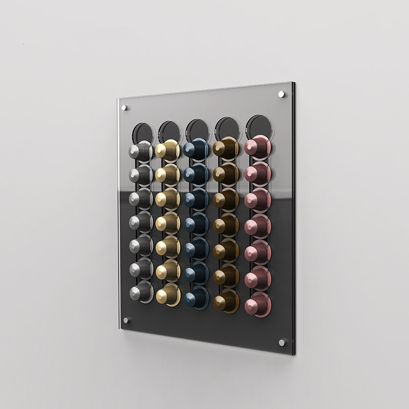 Coffee Capsule Holder - Прочное и прозрачное хранилище для кофейных