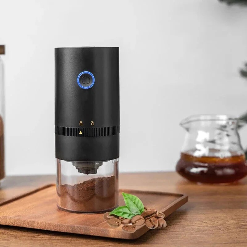 Burr Hand Grinder - Подборка AliExpress Кофемолка с USB-зарядкой, профессиональная