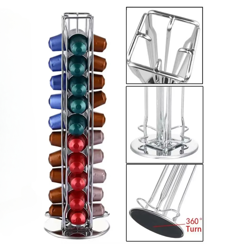 Coffee Capsule Holder - Держатель для кофейных капсул вмещает 40