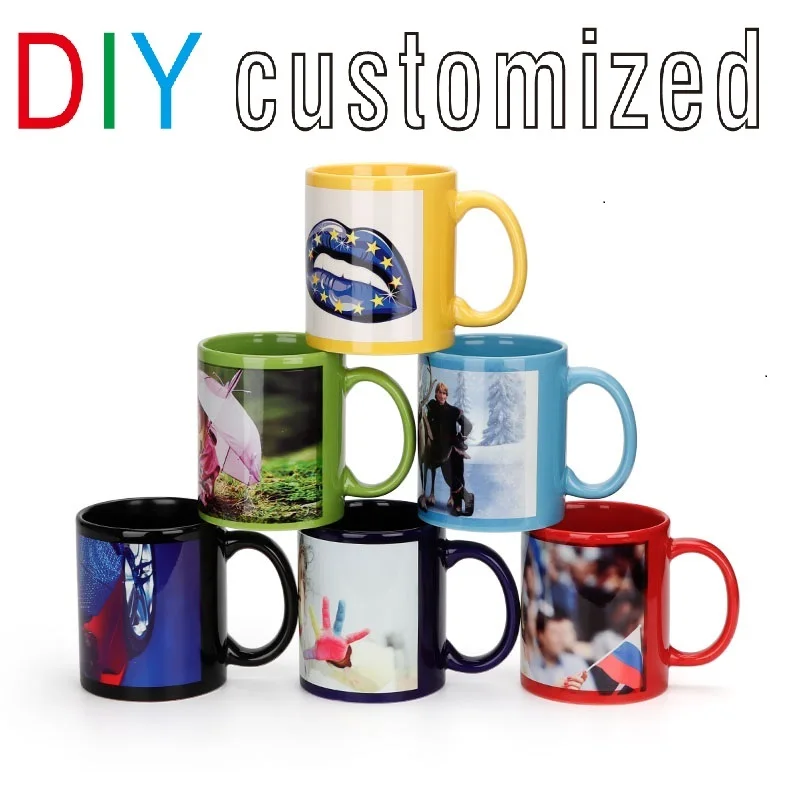 Coffee Tea Picture - Керамическая кружка с логотипом Black Cup