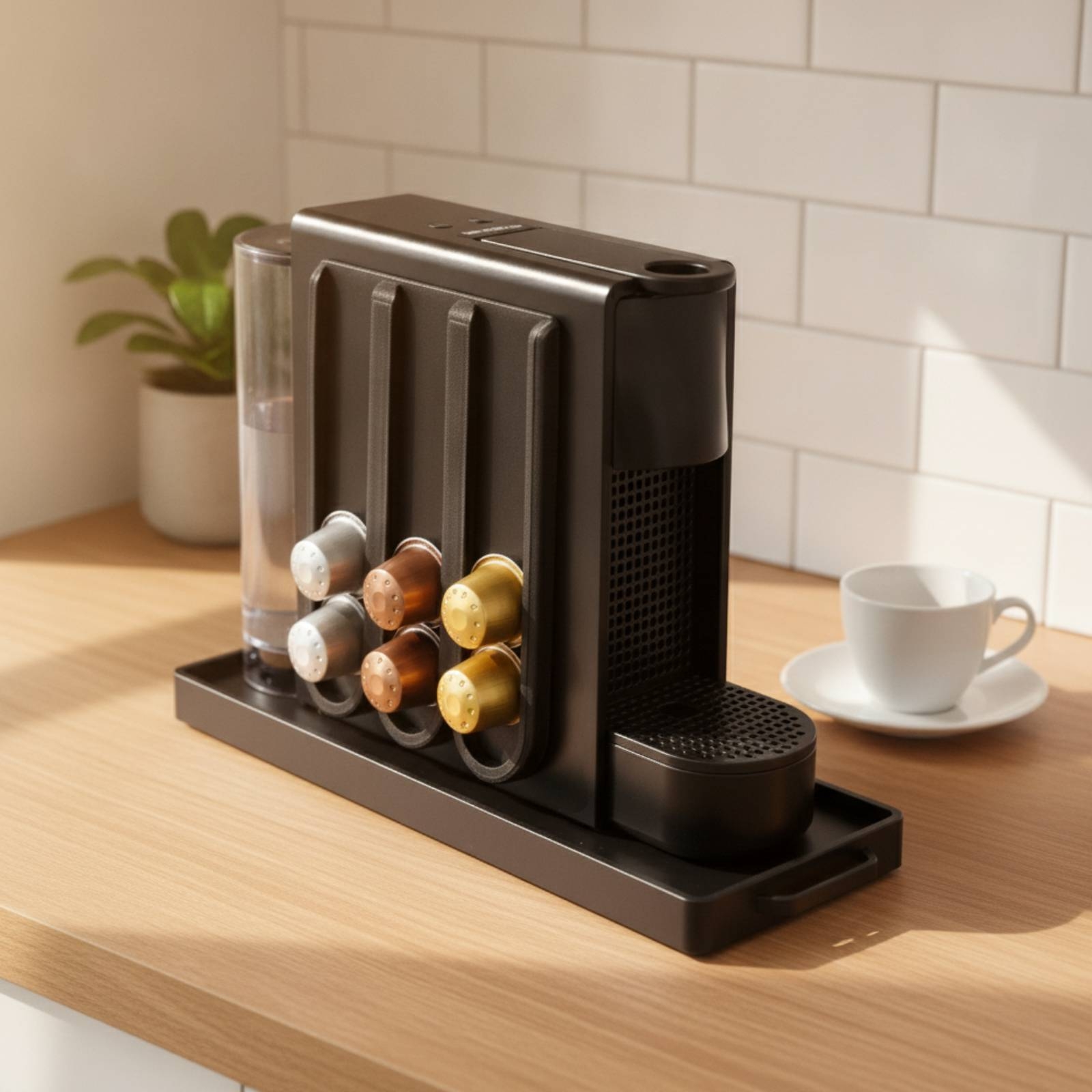 Минималистичный держатель для  – обзор и цена Coffee Capsule Holder