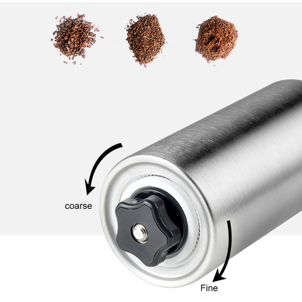 Мини-кофемолка ручная из нержа – обзор и цена Burr Hand Grinder