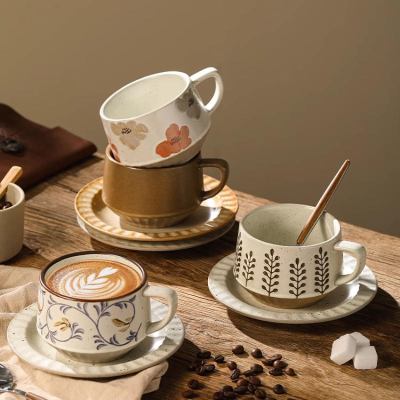 Керамическая чашка в стиле рет – обзор и цена Coffee Tea Catering