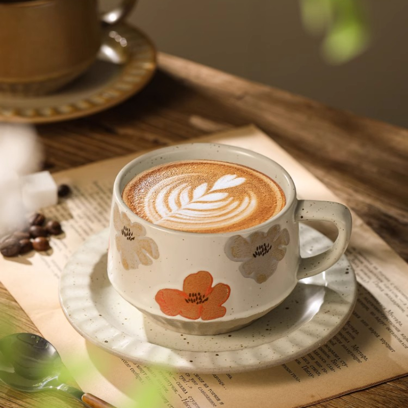Керамическая чашка в стиле рет – обзор и цена Coffee Tea Catering