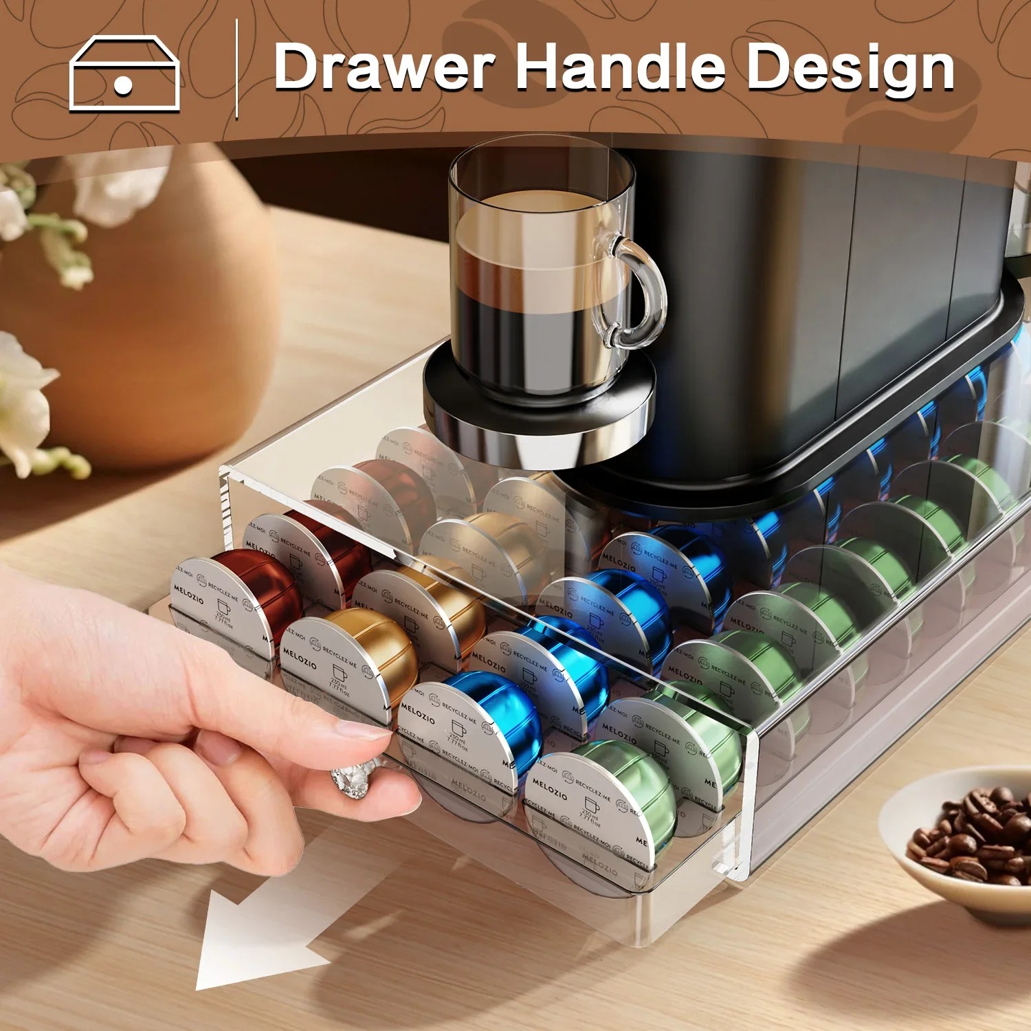 40 шт., держатель для капсул д – обзор и цена Coffee Capsule Holder