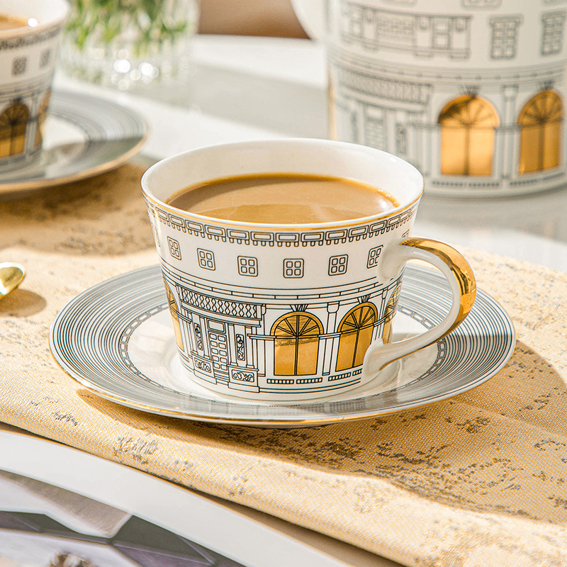 Архитектурная чашка и блюдце,  – обзор и цена Coffee Tea Catering